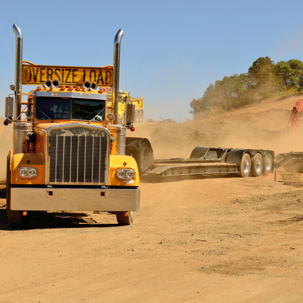 lowboy semi-trailers